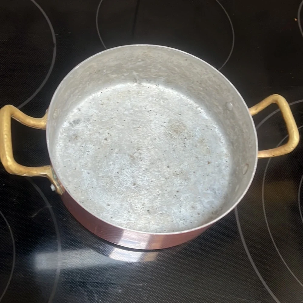 1.5QT Centuria Baumlin Vintage French Copper Pot